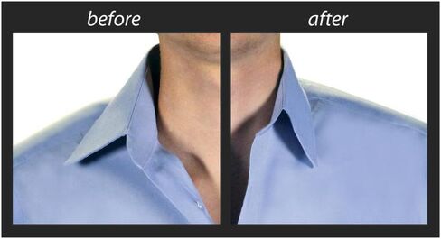 The Collar Support Lift System for Men's or Women's Dress Shirts in Saudi Arabia