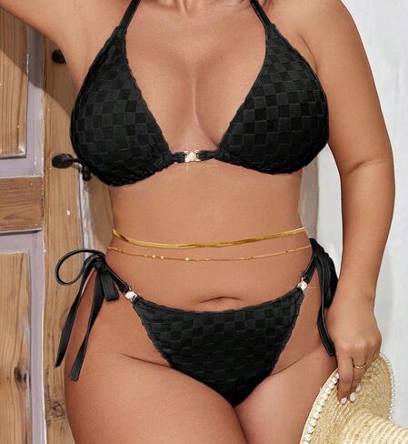 قطعتان من سلاسل الخصر المطلية بالذهب عيار 18 قيراط للنساء سلسلة بطن فيجارو لؤلؤية قابلة للتعديل للخصر سلسلة ذهبية CZ متعرجة للخصر سلسلة صيفية للشاطئ بيكيني مثير مجوهرات للجسم للنساء (25-43 بوصة) in Kuwait