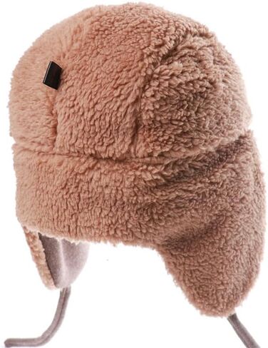 للجنسين قبعة الصياد Ushanka الروسية قبعة المرأة رشاقته شيربا الصوف قبعة تروبر الأذن اللوحات الطيار قبعة للمشي التزلج in Saudi Arabia