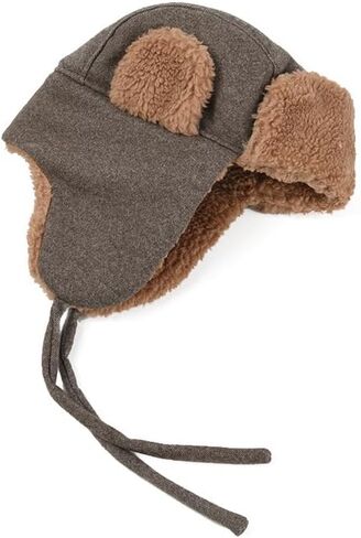 للجنسين قبعة الصياد Ushanka الروسية قبعة المرأة رشاقته شيربا الصوف قبعة تروبر الأذن اللوحات الطيار قبعة للمشي التزلج in Saudi Arabia