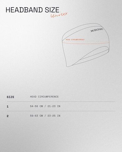 X-BIONIC® HIGH Headband 4.0 Breathable Head Band Unisex in Saudi Arabia