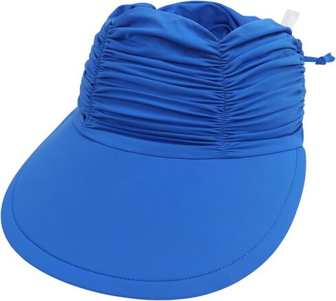 Koreshion Women's Sun Visor Hat Wide Brim Summer UPF 50+ UV Protection Visor Hat Adjustable Beach Sport Visor Cap in Saudi Arabia