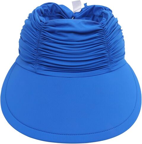 Koreshion Women's Sun Visor Hat Wide Brim Summer UPF 50+ UV Protection Visor Hat Adjustable Beach Sport Visor Cap in Saudi Arabia