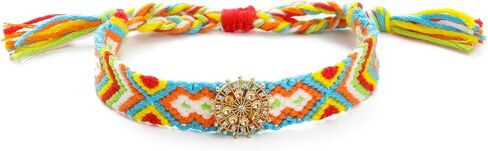 أساور بوهو للنساء والفتيات سوار شاطئ مضفر يدوياً قابل للتعديل in Kuwait