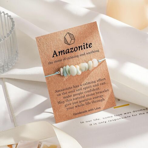 Healing Bracelets for Women, Protection Healing Prayers Crystal Chip Bead Bracelet, Health Wealth Energy Jewelry Christmas Gifts in Saudi Arabia