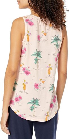PJ Salvage Women's Loungewear Playful Prints Tank in Saudi Arabia
