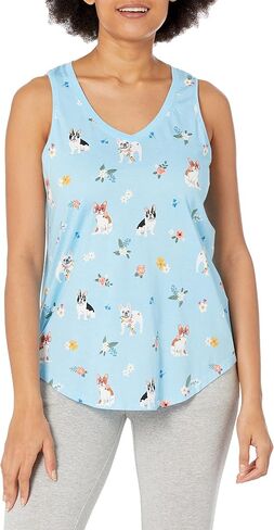 PJ Salvage Women's Loungewear Playful Prints Tank in Saudi Arabia