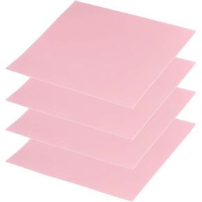 PATIKIL Thermal Pads 100x100x0.3mm, 4 Pack Silicone Cooling Thermal Pad for CPU GPU IC PCIe M.2 2280 SSD NVMe Heatsink, Pink in Kuwait