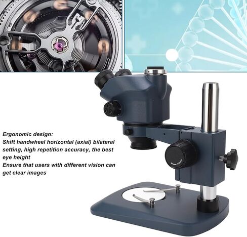 7x إلى 50x مجهر استريو ثلاثي الأستريو ، درجة مخبرية صافية صور مجسمة واضحة الحقل WF10X22MM EYEPIECE in Saudi Arabia