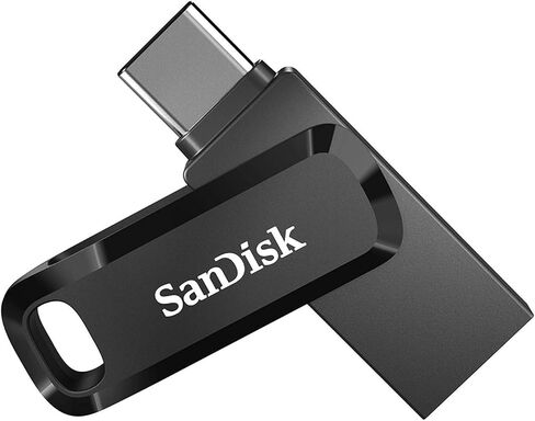 SanDisk 64GB Ultra Dual Drive Go (SDDDC3-064G-G46) 2-in-1 USB Type-A & Type-C Flash Drive - 4 Pack Bundle with (1) Everything But Stromboli 4 Port USB 3.0 Hub in Saudi Arabia