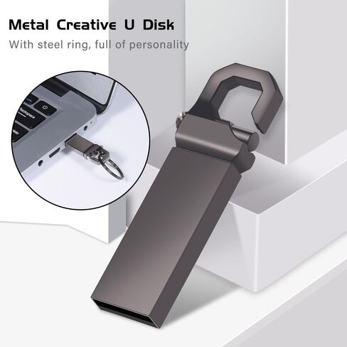 4GB 50Pcs Custom Personalized USB 2.0 Flash Drive Bulk, Customized Metal Thumb Drives, Printing/Engraving Your Logo & Text on Double-Sided Memory Sticks for Office/School/Company/Photography in Saudi Arabia