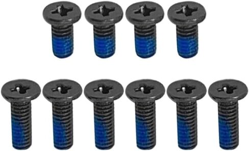 Gintai 10pcs قاع القاعدة السفلية السفلية البراغي الاستبدال لـ Lenovo IdeaPad Gaming 3 15IMH05 81Y4 IdeaPad Gaming 3 15IMH05 82CG IDEAPAD GAMING 3 15ARH05 82EY (Black) in Saudi Arabia