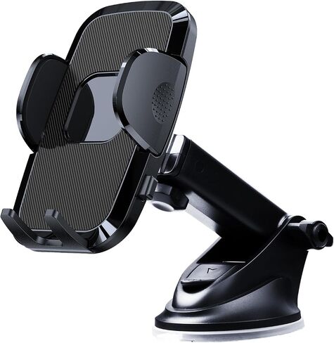 [حاملي هواتف البناء العسكرية لسيارتك ، 2025 جديدة للهاتف COR Cell Smartphone Mount Windshield Cup Cup Cup Cust Cradle for iPhone Samsung Android in Kuwait