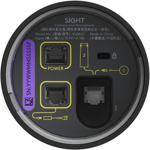 Logitech Sight Video Cample - 60 FPS - الجرافيت (متجدد) in Kuwait