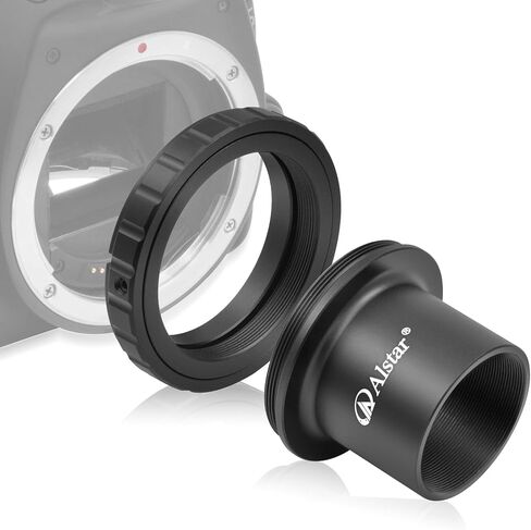 Alstar T-Ring and M42 to 1.25" Telescope Adapter (T-Mount) for 42mm Pentax-k SLR/DSLR Telescope Cameras.(for Camera K-x, K-r, K-01, K-30, K20D, K200D, K2000, K1000, K100D Super, K110D, Etc). in Kuwait