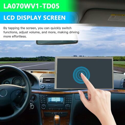 7" Radio Navigation LCD Display Touch Screen 4pin #LA070WV1-TD05 for 2012 Chevrolet Sonic LT Sedan 4-Door 1.6L 1598CC 98Cu. In. l4 GAS DOHC Naturally Aspirated in Saudi Arabia