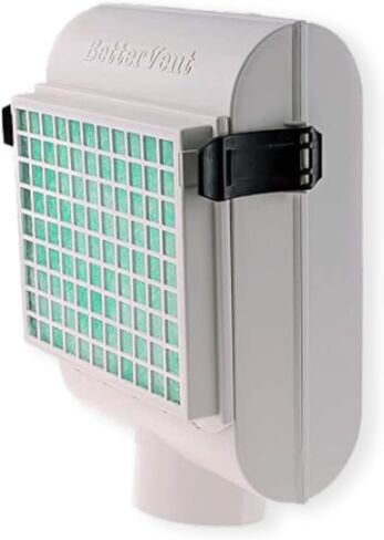 BetterVent Indoor Dryer Vent Kit, Protect Indoor Air Quality, Produce Heat and Save Energy with a Superior Dryer Lint Filter, Electric Dryers Only, Made in the USA in Kuwait