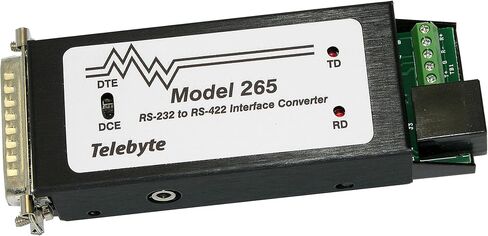 الطراز 265-RS-232 إلى RS-422 محول الواجهة المعزولة بصريًا in Saudi Arabia