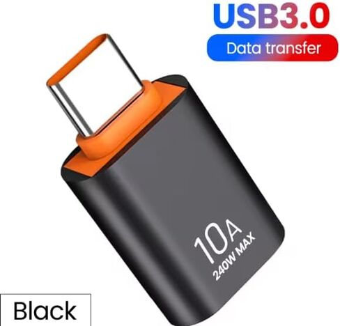 يدعم USB 3.0 إلى USB C + USB C إلى USB 3.0 Adapter 2 ، شحن سريع ونقل البيانات ، محول النوع C لأجهزة الكمبيوتر المحمولة ، iPhone 16،15 14 13 12 Plus ، iPad ، Samsung Galaxy S25 ، محول التسلسل in Saudi Arabia
