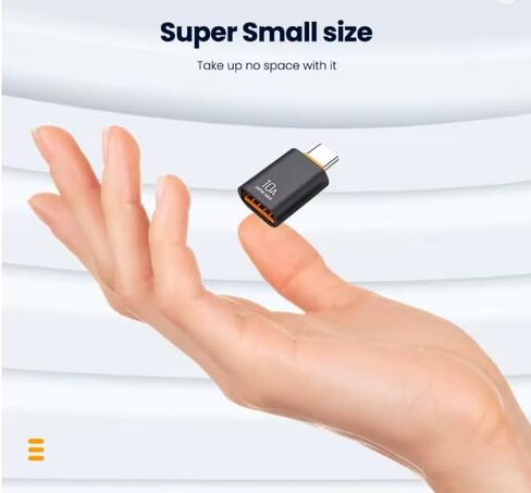 يدعم USB 3.0 إلى USB C + USB C إلى USB 3.0 Adapter 2 ، شحن سريع ونقل البيانات ، محول النوع C لأجهزة الكمبيوتر المحمولة ، iPhone 16،15 14 13 12 Plus ، iPad ، Samsung Galaxy S25 ، محول التسلسل in Saudi Arabia