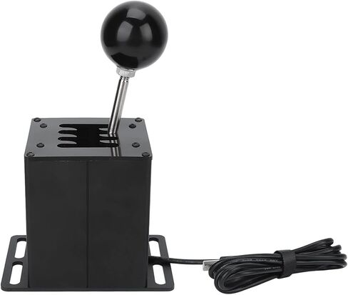 ZJchao Sim Racing Shifter, 7+R H Gear Lever USB Simulator for ATS ETS Dust WRC Games in Saudi Arabia