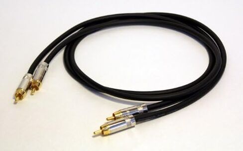 Mogami#2534"The Ninja RCA Audio-Cable Assembled with Neutrik(Rean) or Switchcraft, Length=1.0m Silver Plug (NYS352G) in Saudi Arabia