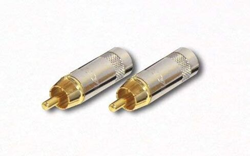 Mogami#2534"The Ninja RCA Audio-Cable Assembled with Neutrik(Rean) or Switchcraft, Length=1.0m Silver Plug (NYS352G) in Saudi Arabia