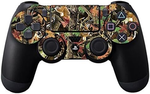 Mayyskins الجلد متوافق مع Sony PS4 Controller - باك كامو | غلاف الالتفاف الواقي ، الدائم ، والفريد من نوعه | من السهل تطبيق الأنماط وإزالتها وتغييرها | صنع في الولايات المتحدة in Kuwait