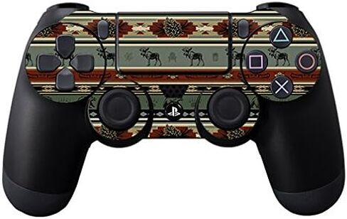 Mayyskins Skin متوافق مع Sony PS4 Controller - خطوط المقصورة | غلاف الالتفاف الواقي ، الدائم ، والفريد من نوعه | من السهل تطبيق الأنماط وإزالتها وتغييرها | صنع في الولايات المتحدة in Saudi Arabia