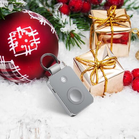 I.Valux 2000mah Cheychain Cheychain Charger for Apple Watch Series 10/9/8/7/6/5/2/3/2/1/se/ultra ، السفر اللاسلكي iWatch Charger USB C Cable Smart Mini Power Bank in Pocket in Saudi Arabia