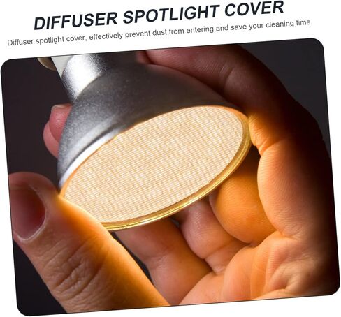 Gatuida 2Pcs Spotlight Diffuser Lamp Shade Covers Heat Resistant Pendant Light Barriers for Eye Protection for Home Decor and Safety in Saudi Arabia