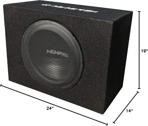 Memphis Audio SRX12SP 250W RMS تضخيم 12 "مضخم صوت in Saudi Arabia