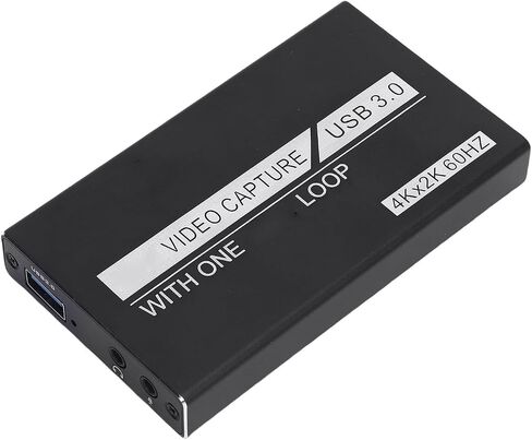 بطاقة التقاط فيديو Yunir ، 4K USB 3.0 مع حلقة واجهة الوسائط المتعددة HD وإدخال MIC لدفق 1080p 60 إطارًا في الثانية in Kuwait