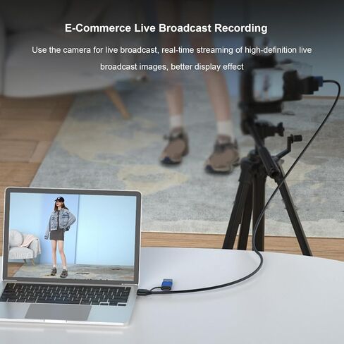 Yunseity HDMI to USB 3.0 Type C Video Capture Card, 4K 1080P Full HD Capture Card with Ultra Low Latency for Streaming Gaming Video Conference Live Broadcasting Teaching Recording in Saudi Arabia