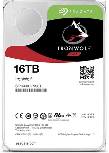 Seagate IronWolf 16TB SATA 256Mb 7200Rpm in Saudi Arabia