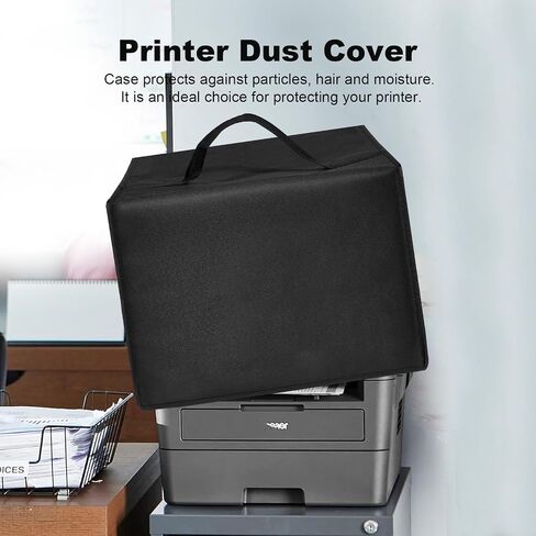 Mobile and Tablet Printer Cover for Brother DCP-L2640DW/MFC-L2820DW/for HP LaserJet Pro MFP 4101fdw Wireless Monochrome All-in-One Laser Printer, Scanner, Copier (Black) in Saudi Arabia