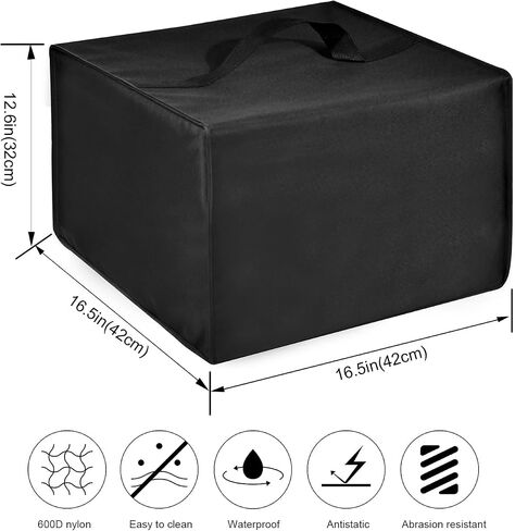 Mobile and Tablet Printer Cover for Brother DCP-L2640DW/MFC-L2820DW/for HP LaserJet Pro MFP 4101fdw Wireless Monochrome All-in-One Laser Printer, Scanner, Copier (Black) in Saudi Arabia