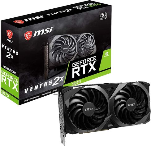 MSI Gaming Geforce RTX 3070 8GB GDRR6 256-bit HDMI/DP TORX FAN 3.0 AMPERE ARCUSTURE OC CARDAS in Saudi Arabia