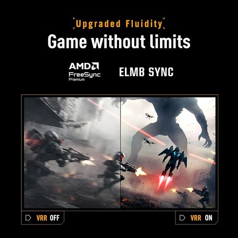 ASUS TUF Gaming 27" 1440P Monitor (VG27AQL5A) – QHD (2560 x 1440), 210Hz, 0.3ms, Fast IPS, Extreme Low Motion Blur Sync, Speakers, DisplayWidget Center, Gaming AI, Height Adjustment, 3 yr Warranty in Saudi Arabia