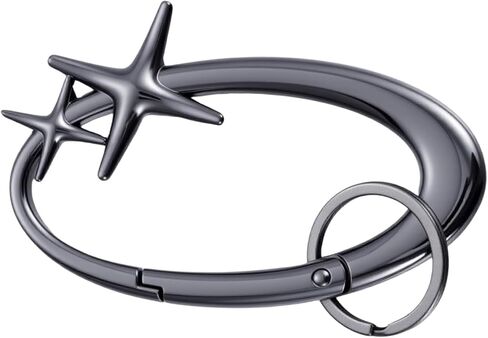 Cute Star Carabiner,Star Carabiner Keychain Karabiner Heavy Duty for Car Keys Purse Handbag Backpack Bag Charms in Saudi Arabia