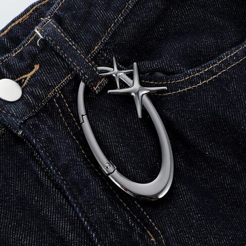 Cute Star Carabiner,Star Carabiner Keychain Karabiner Heavy Duty for Car Keys Purse Handbag Backpack Bag Charms in Saudi Arabia