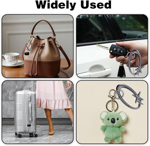 Cute Star Carabiner,Star Carabiner Keychain Karabiner Heavy Duty for Car Keys Purse Handbag Backpack Bag Charms in Saudi Arabia