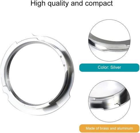 حلقة محول العدسة L39-LM لـ Leica LSM L39 M39 Mount Lens (35-135mm) وللصفيات Leica M Mount Camera Metal Lens Adapter Ring Ring Ring Ring in Saudi Arabia