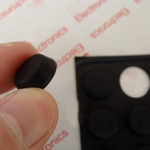 4Pcs Laptop Cooling Stand Heat Reduction Pad for PC Laptop Soft Silicone Feet Holder Notebook Bracket in Kuwait