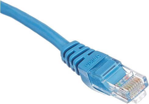 Belkin Cat5e Snagless Patch Cable ، 3 أقدام ، أزرق in Saudi Arabia