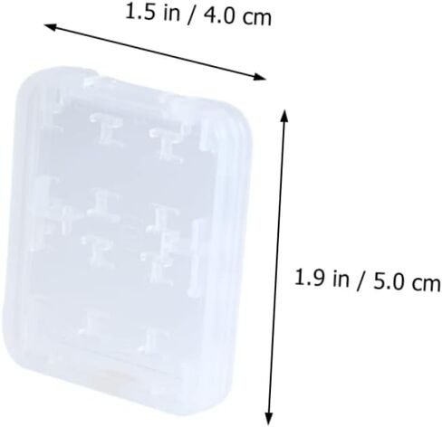 ستوبوك 20PCS CASE CASE CASE CASE for Card Box Holder Organizer Dirt Splash in Saudi Arabia