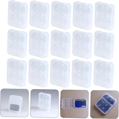 ستوبوك 20PCS CASE CASE CASE CASE for Card Box Holder Organizer Dirt Splash in Saudi Arabia