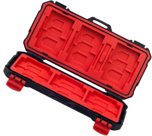 Nuobesty Professional Professional Memory Cards Case Case Reader for Drop Resistant Box in Kuwait
