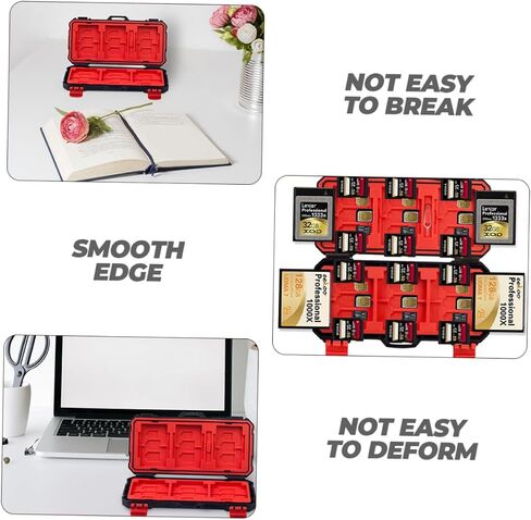 Nuobesty Professional Professional Memory Cards Case Case Reader for Drop Resistant Box in Kuwait