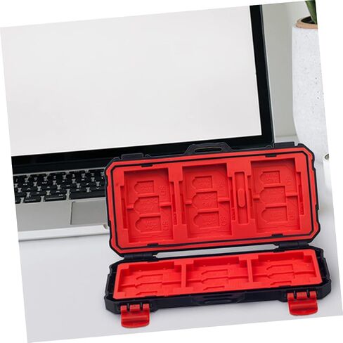 Nuobesty Professional Professional Memory Cards Case Case Reader for Drop Resistant Box in Kuwait